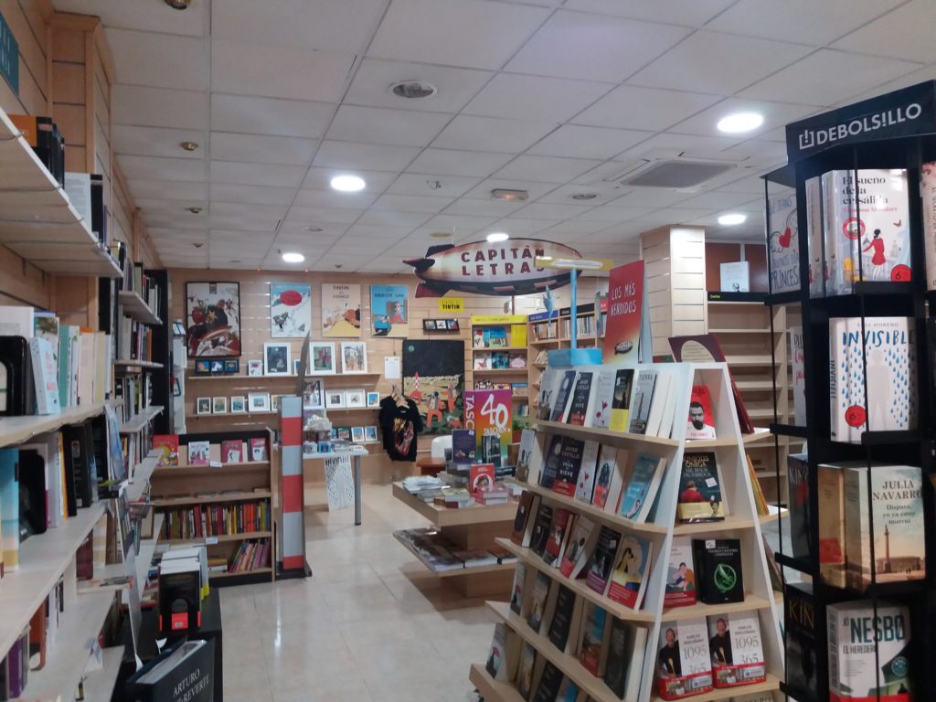 Librerías en Madrid Capitán letras